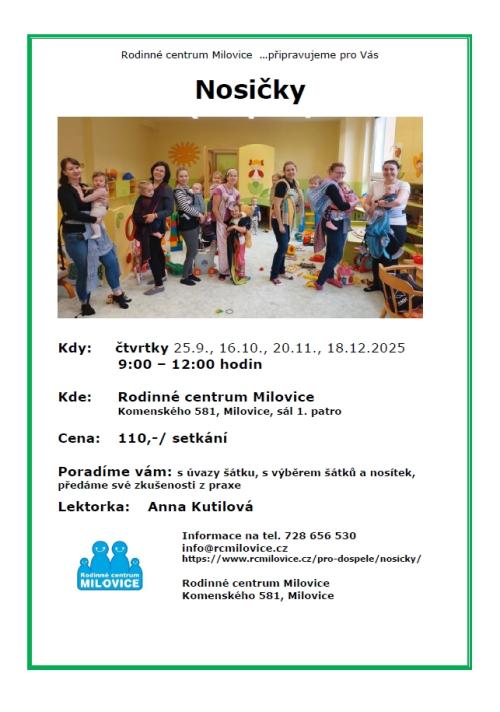 Setkání o nošení dětí