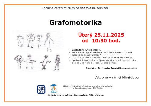 seminář o grafomotorice